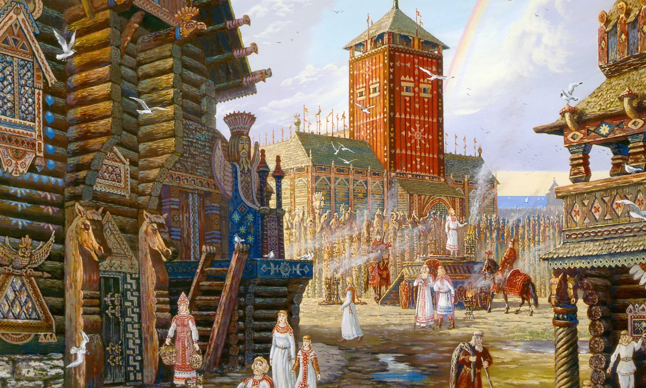 всеволод иванов, русь, радуга над арконой, история, предки
