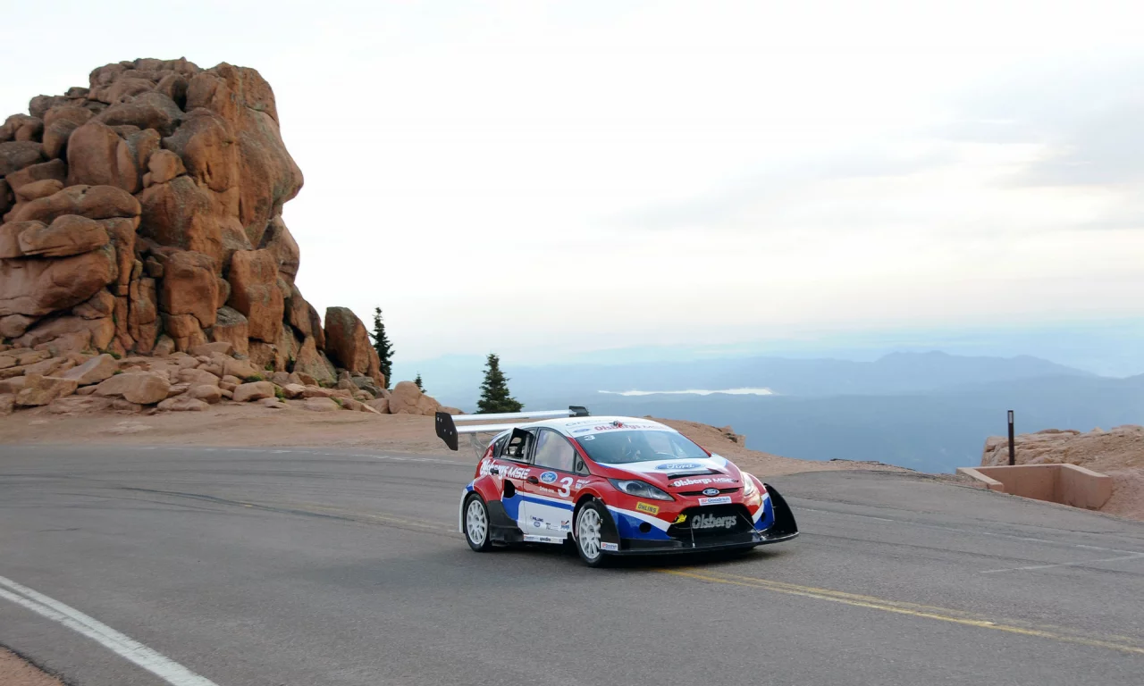 rallycross, fiesta, горы, ford