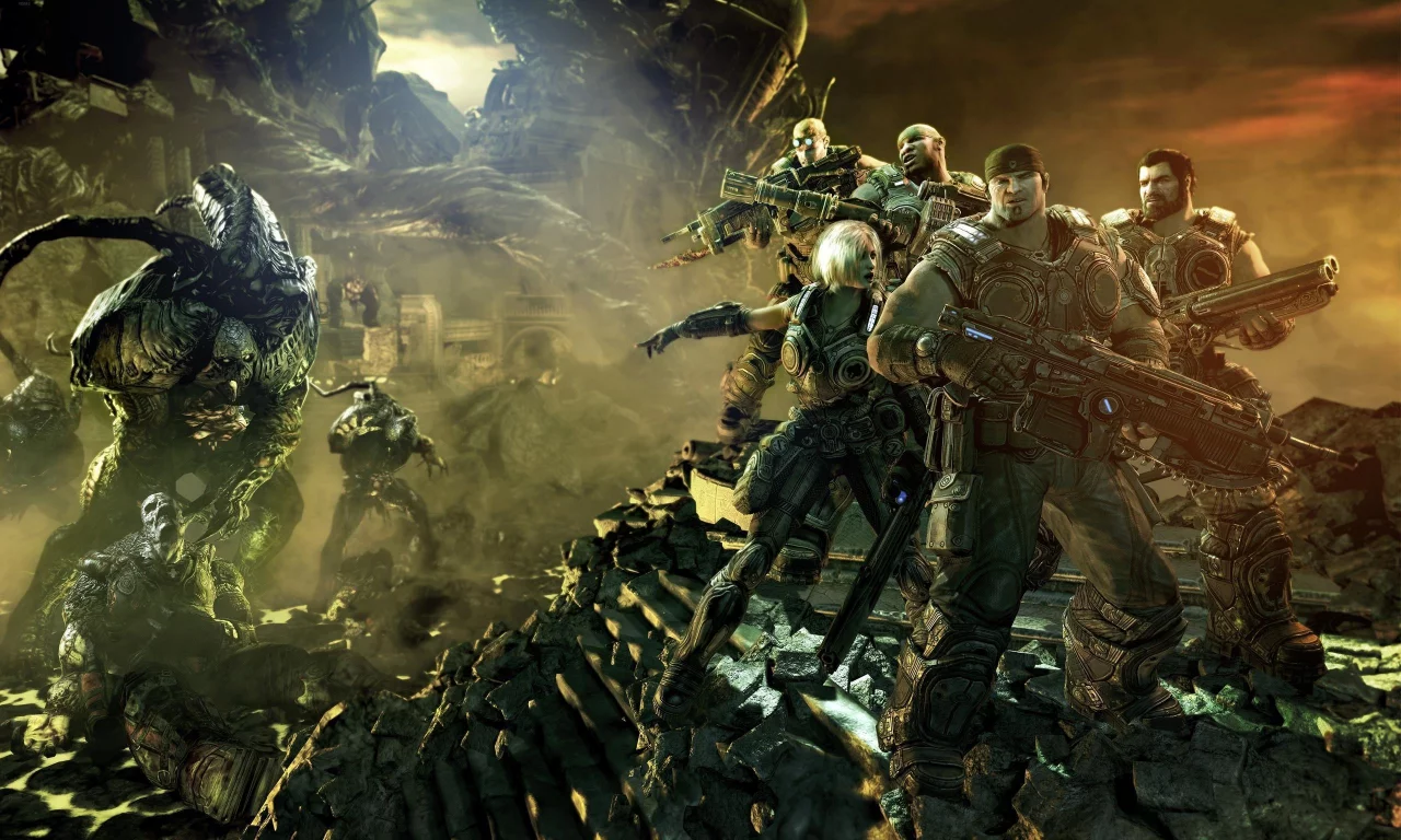 lambent, 3, gears of war, marcus fenix