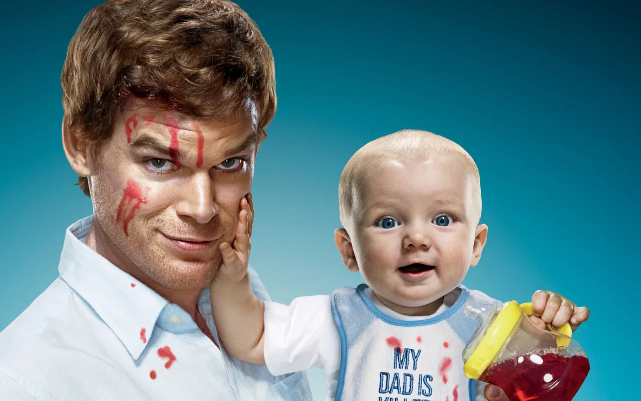 dexter, сериал, майкл си холл, ребенок