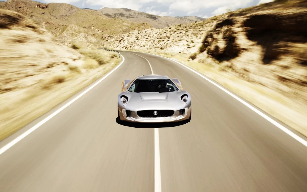 auto, jaguar c-x75 concept, скорость