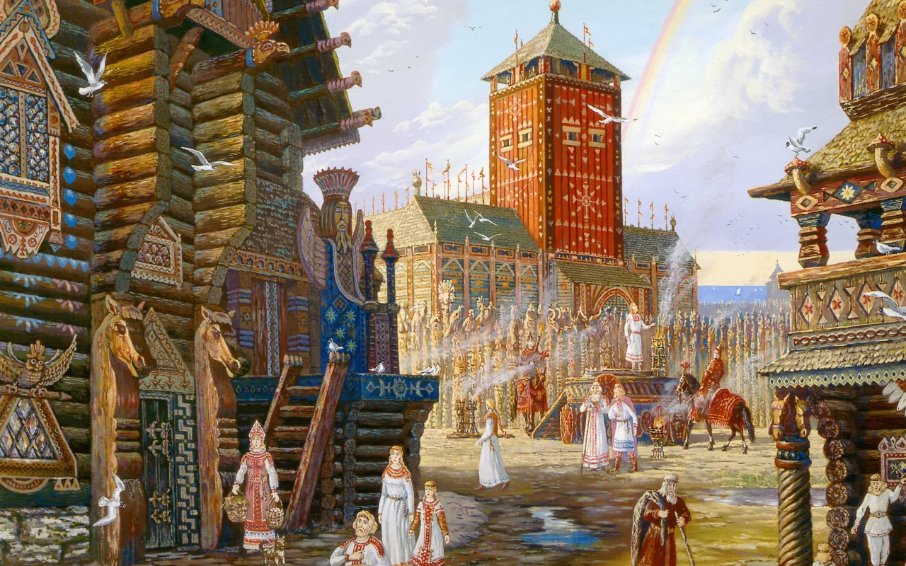 всеволод иванов, русь, радуга над арконой, история, предки