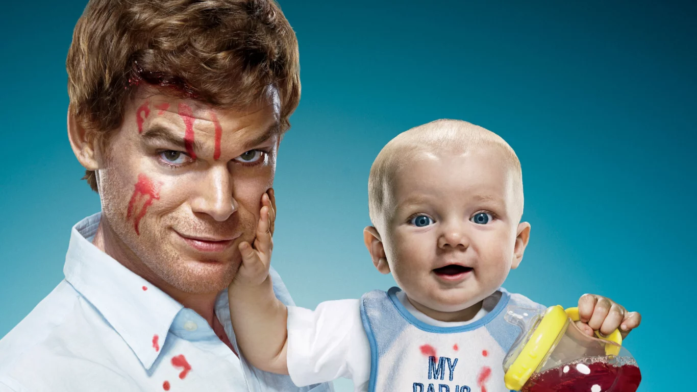 dexter, сериал, майкл си холл, ребенок