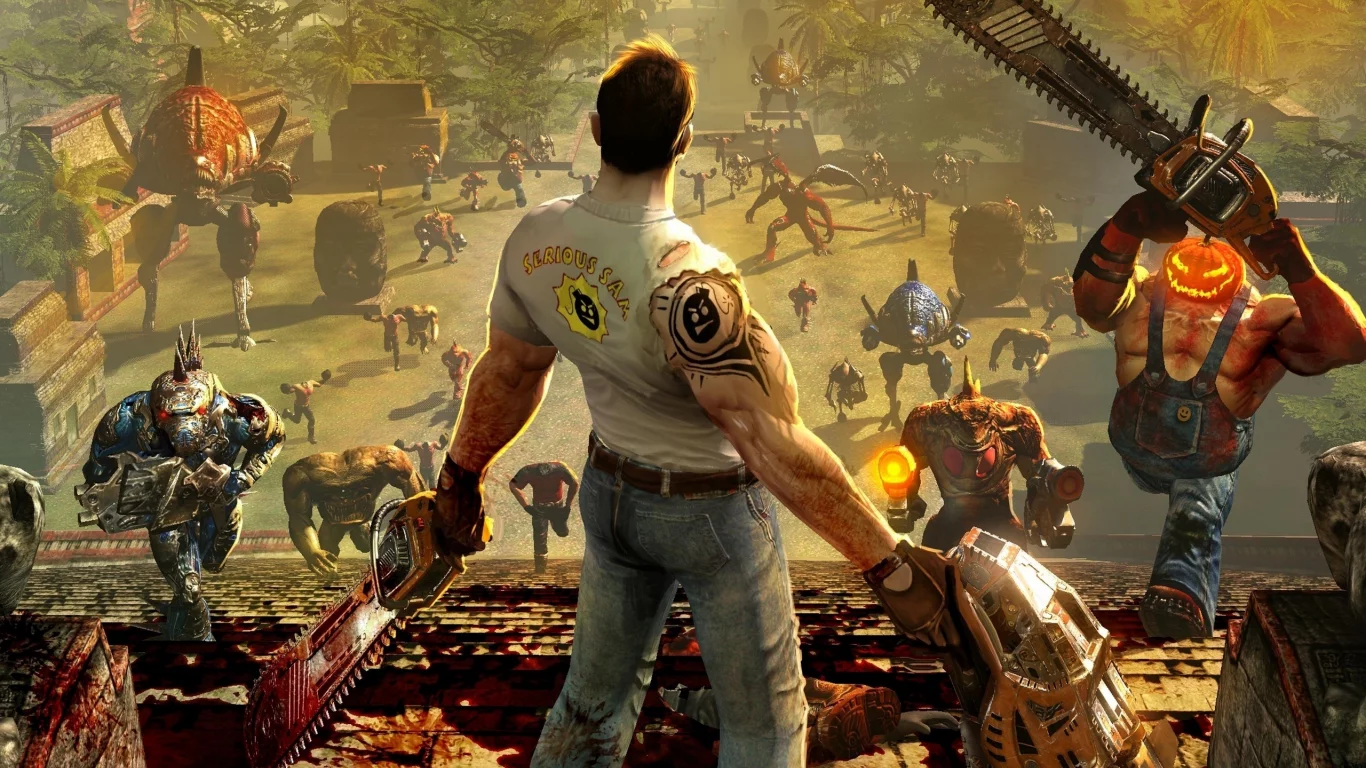 сэм, серьезный сэм 3, serious sam 3, игра, главный герой, враги