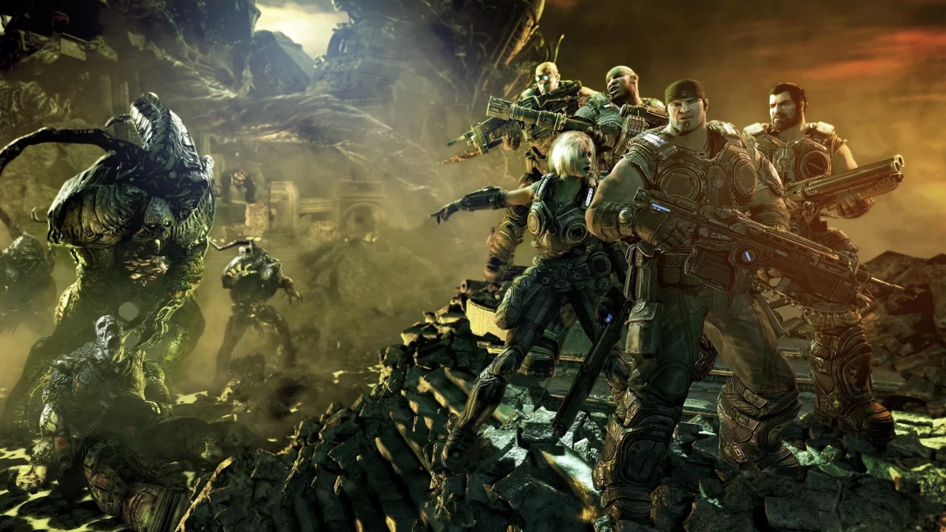 lambent, 3, gears of war, marcus fenix