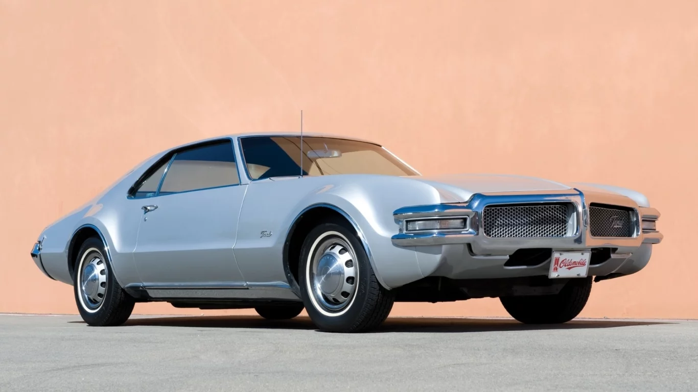 oldsmobile, передок, мускул кар, классика, торонадо, muscle car, toronado, решетка радиатора, хром, 1968, передок, олдсмобиль