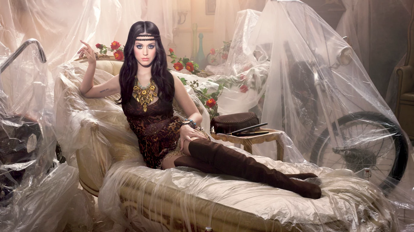 полиэтилен, певица, katy perry, целлофан, брюнетка, кэти перри
