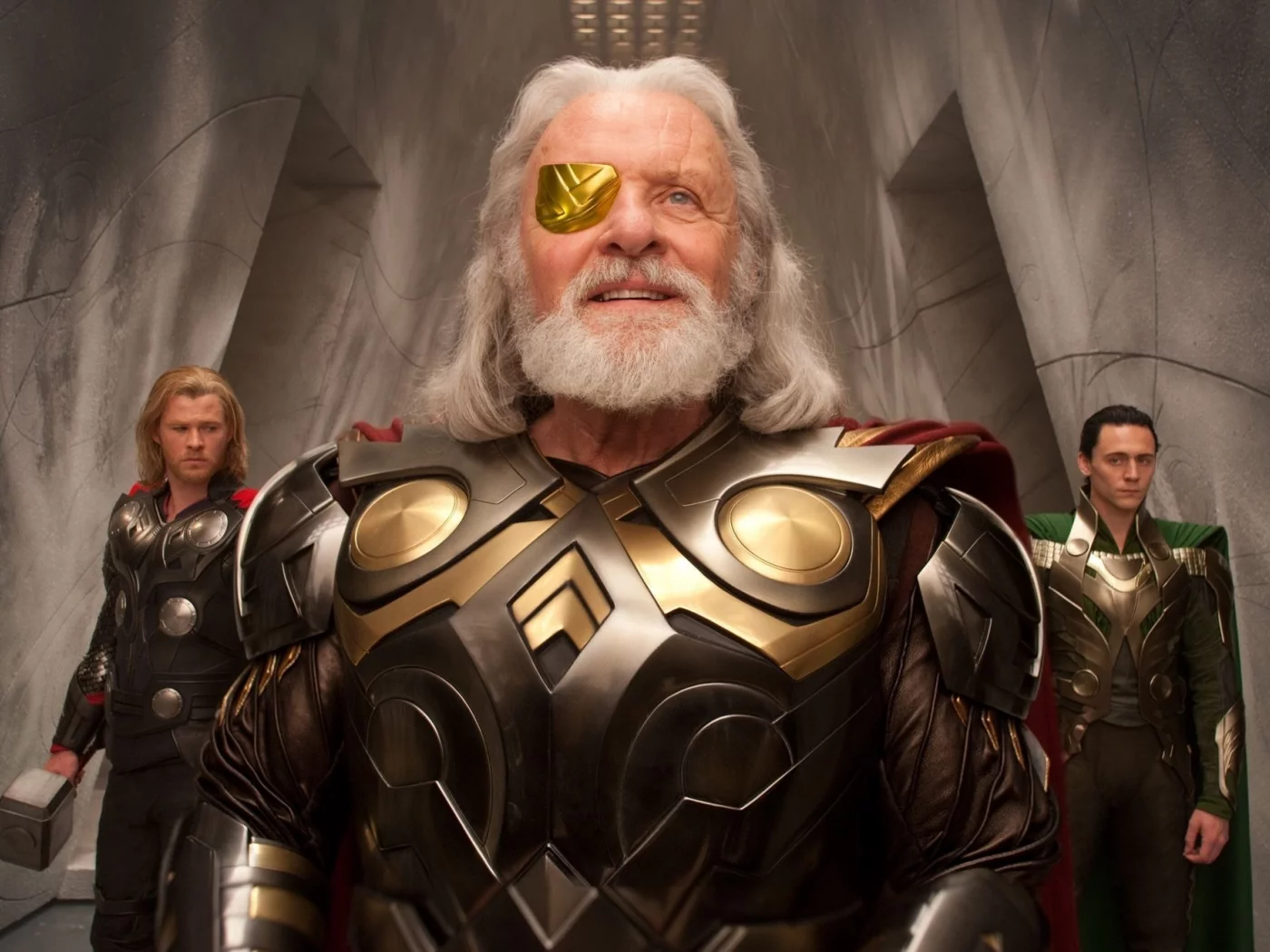 anthony hopkins, энтони хопкинс, тор, крис хемсворт, том хиддлстон, tom hiddleston, chris hemsworth, thor