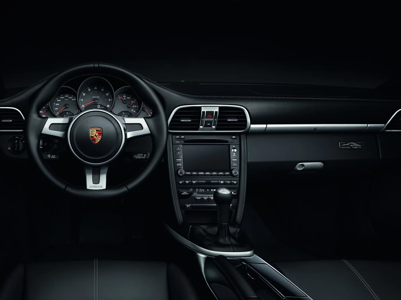 porsche, 2011, auto, black edition
