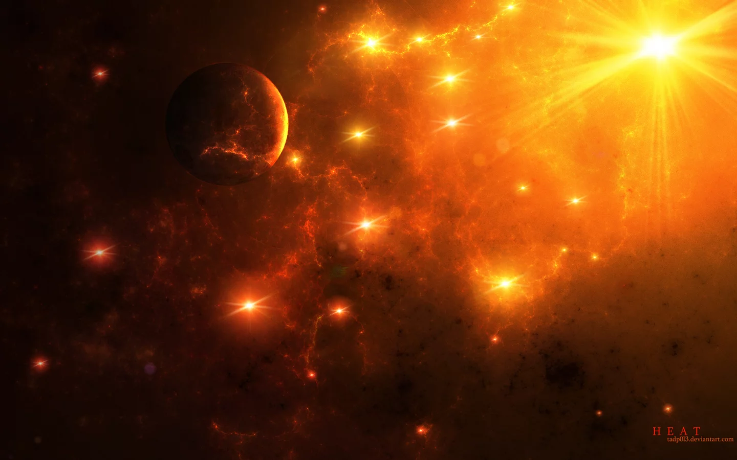 stars, art, звезды, арт, космос, heat, space
