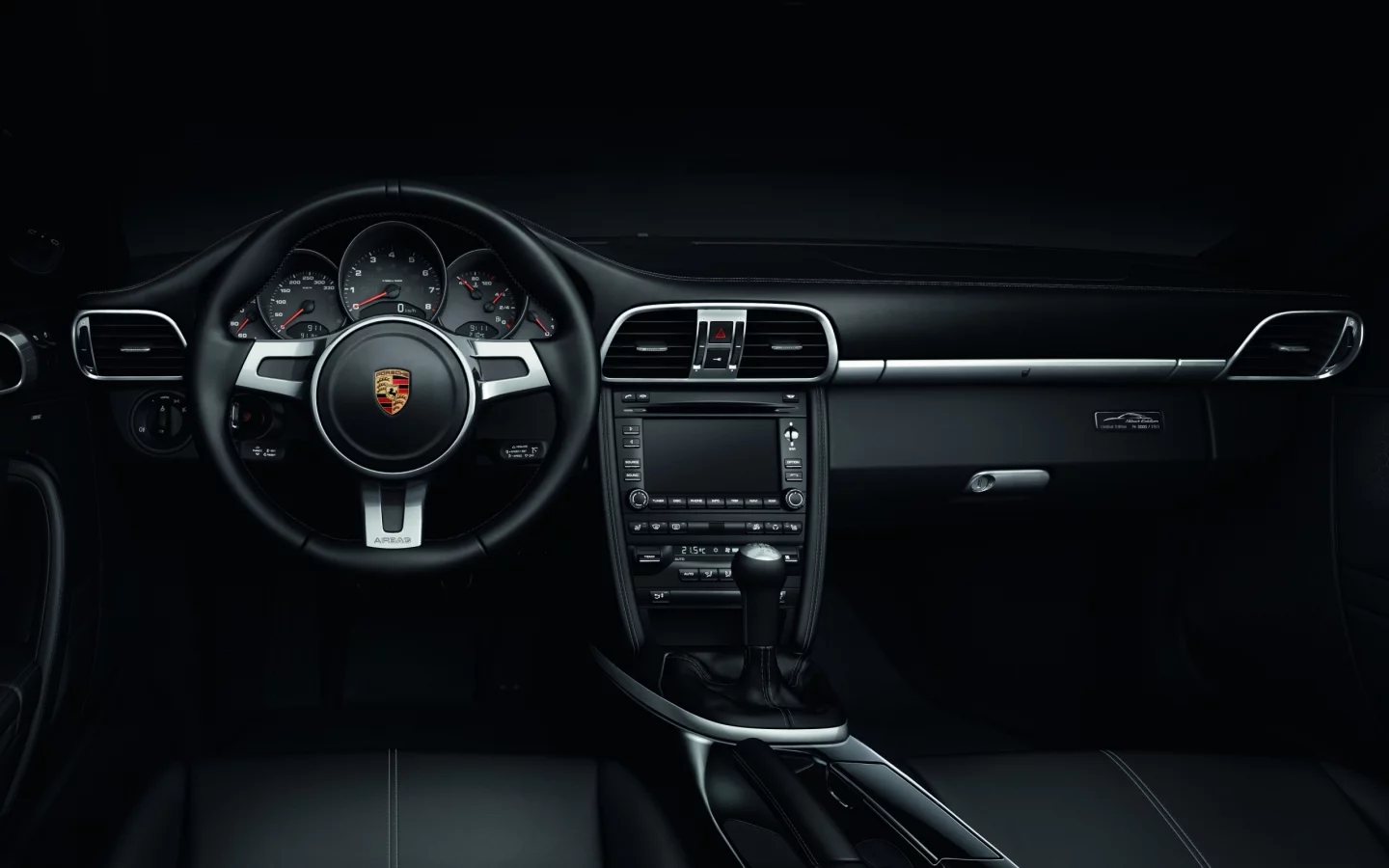 porsche, 2011, auto, black edition
