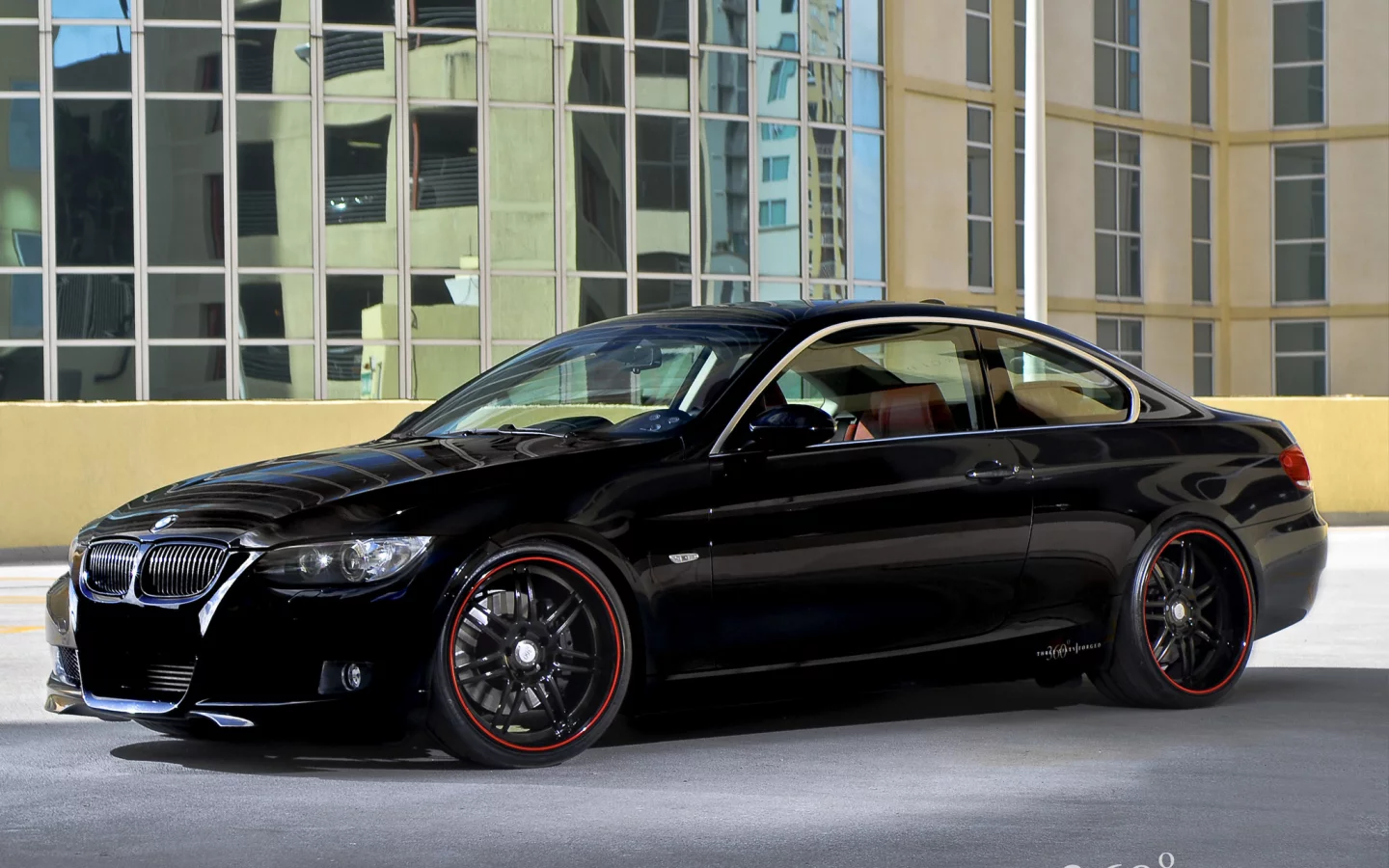 360 three sixty forged, bmw, black