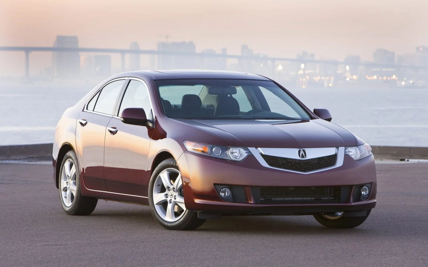 acura tsx 2009, мост, sea