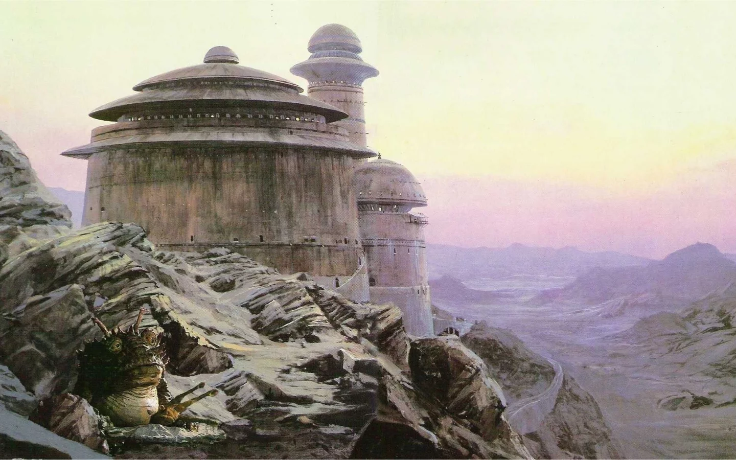 татуин, star wars, крепость, джаба, пустыня, горы