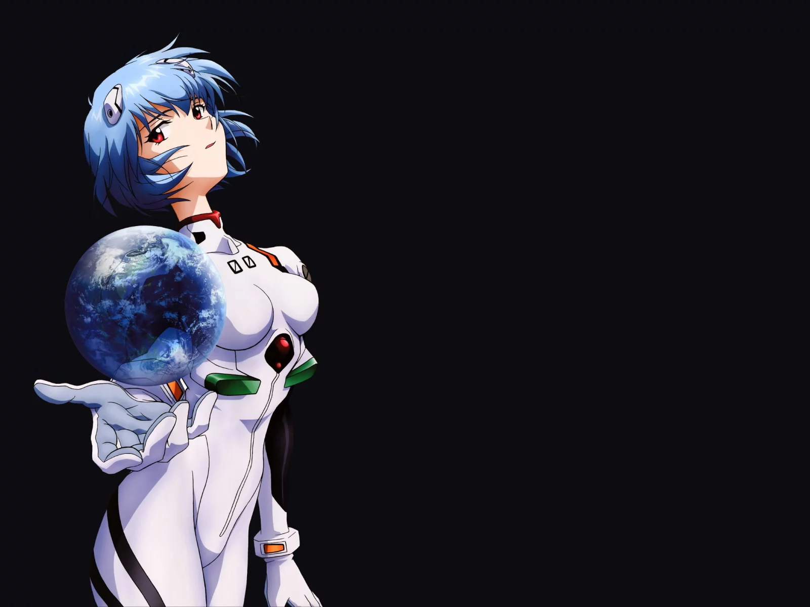 nge, rei, земля, на ладони, rei, neon genesis evangelion, evangelion, ayanami