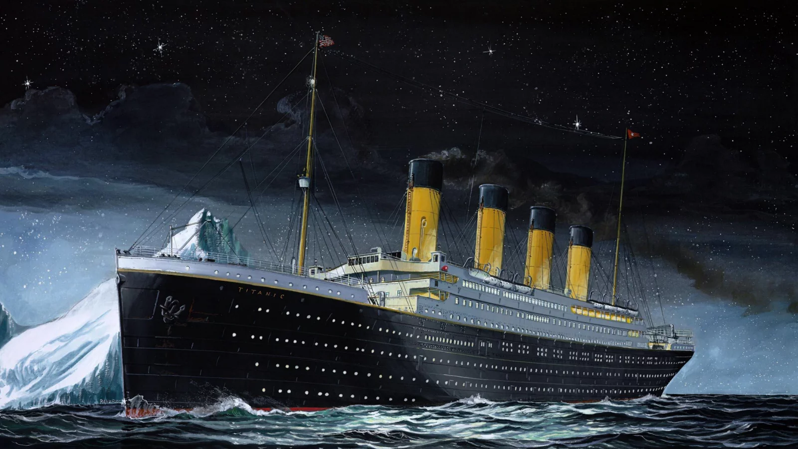 titanic, rms titanic, пассажирское судно, лайнер, титаник, судно
