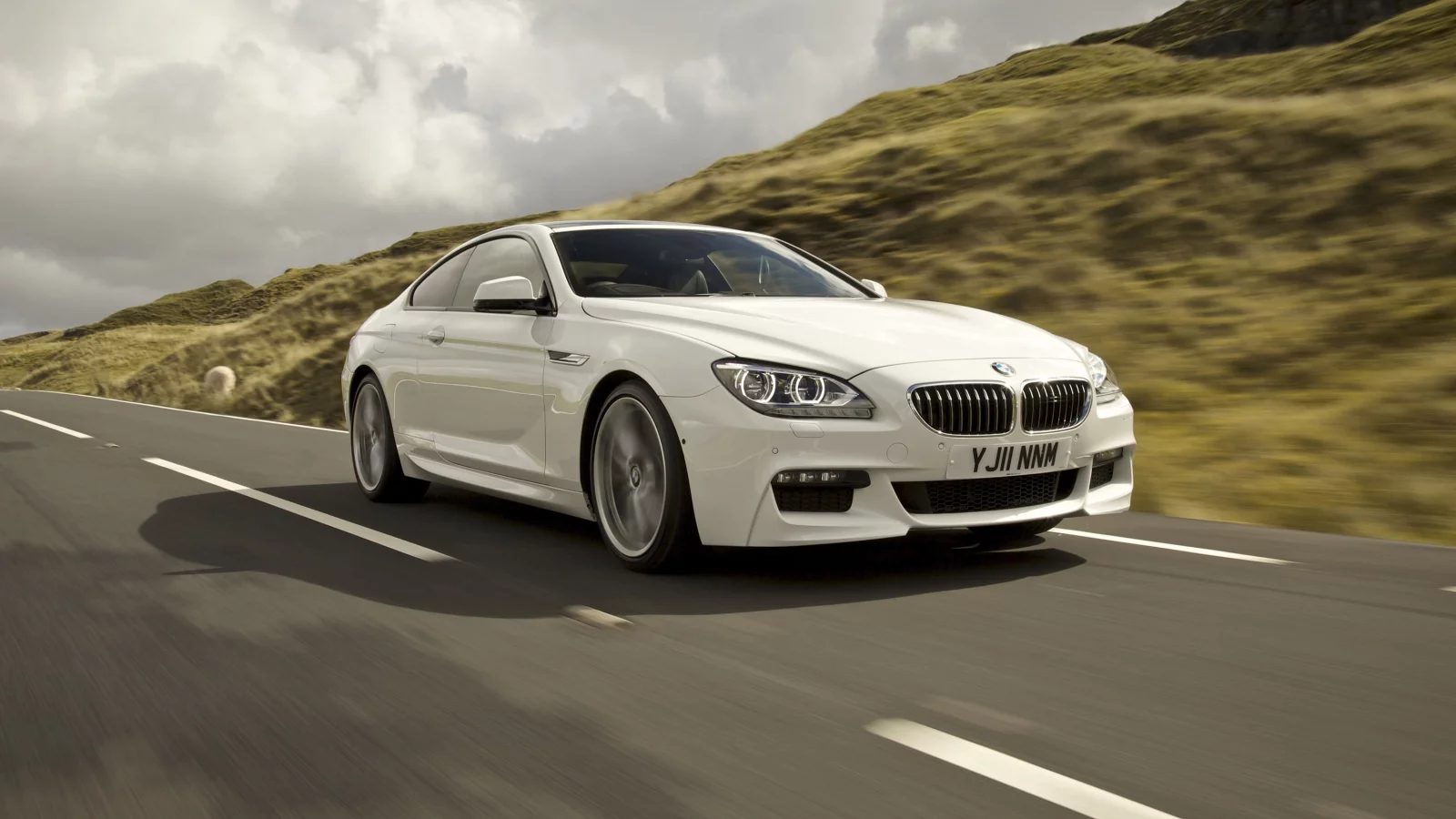 гора, авто, бэха, бумер, купе, обои, series, wallpaper, машина, тачка, bmw, дорога, car, разметка, 6, coupe, бмв