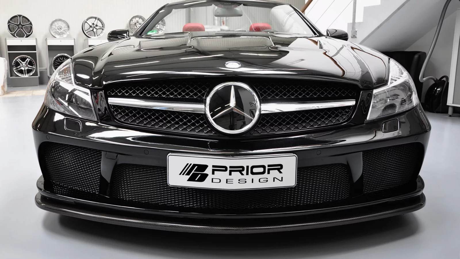 1920x1200, машина, car, mercedes-benz sl r230 black edition, prior design, tuning