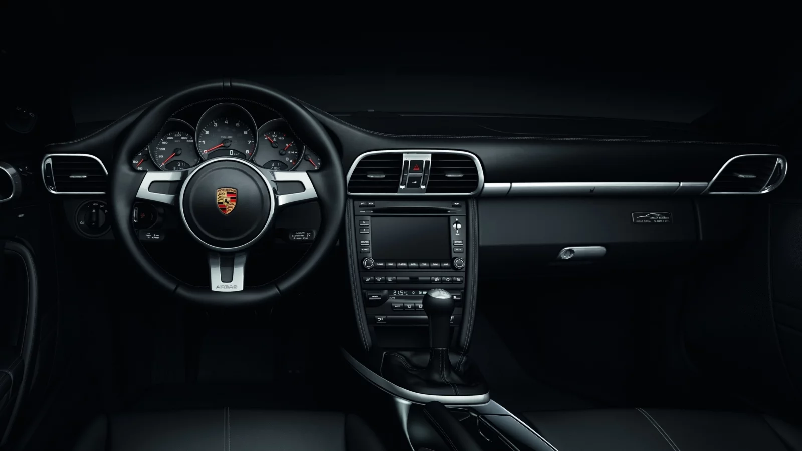 porsche, 2011, auto, black edition