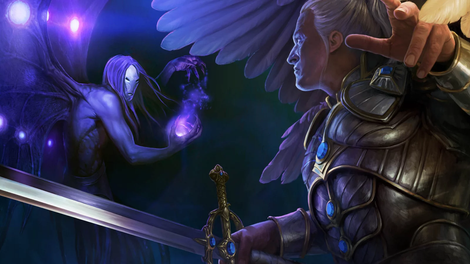 крылья, heroes of might and magic 6, game wallpapers, меч, герои меча и магии 6
