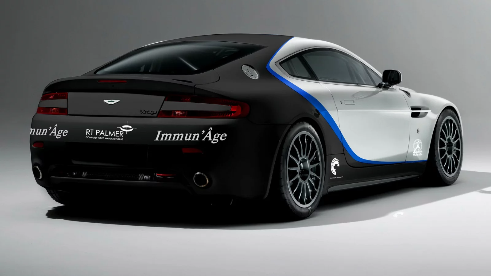 фары, black, aston martin
