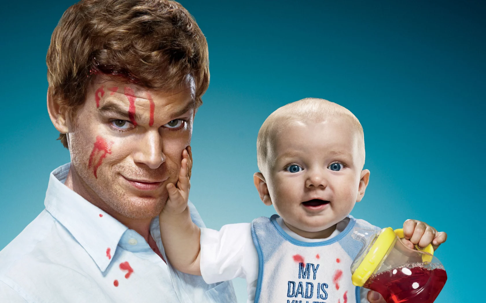 dexter, сериал, майкл си холл, ребенок