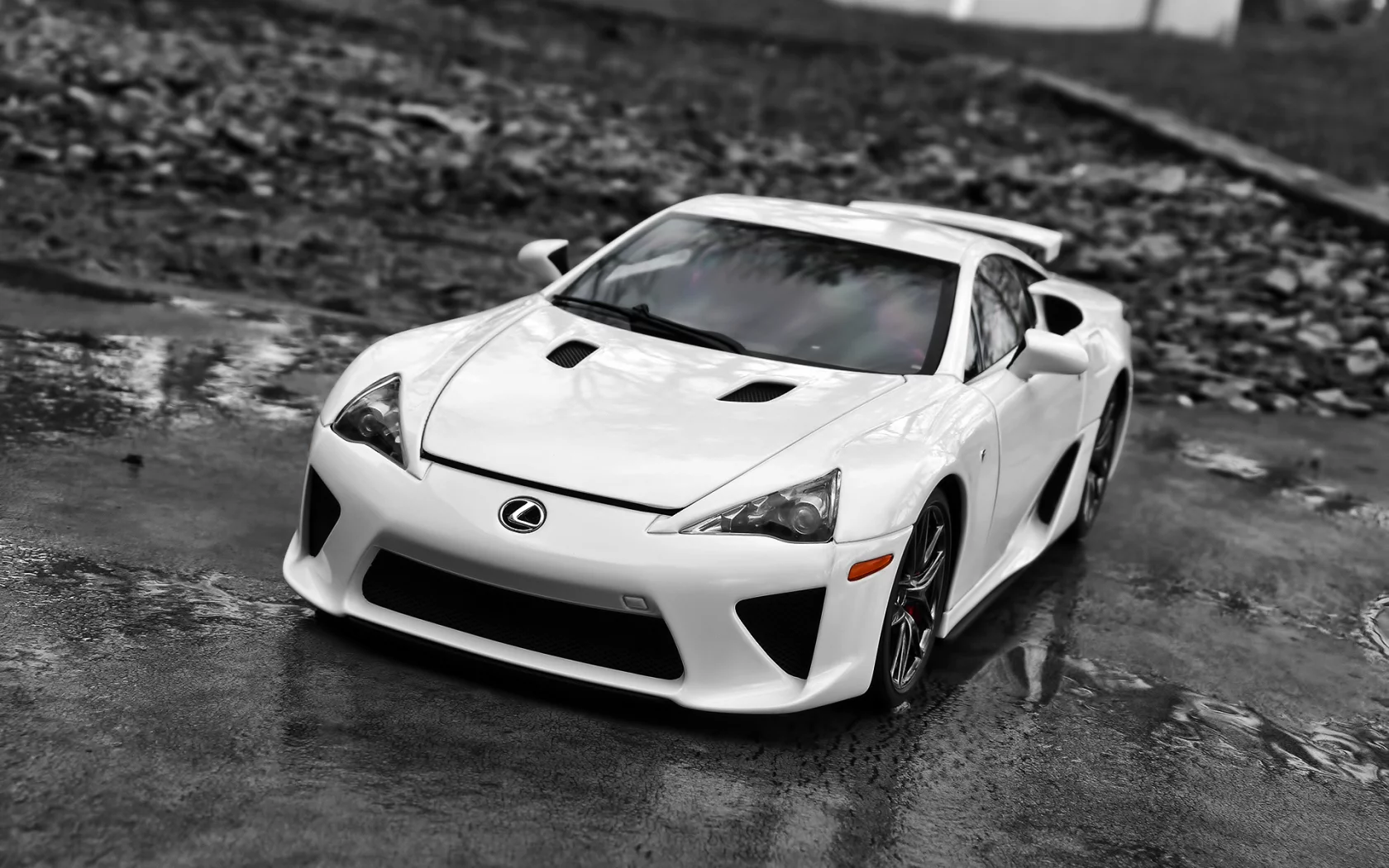 lfa, белый, lexus