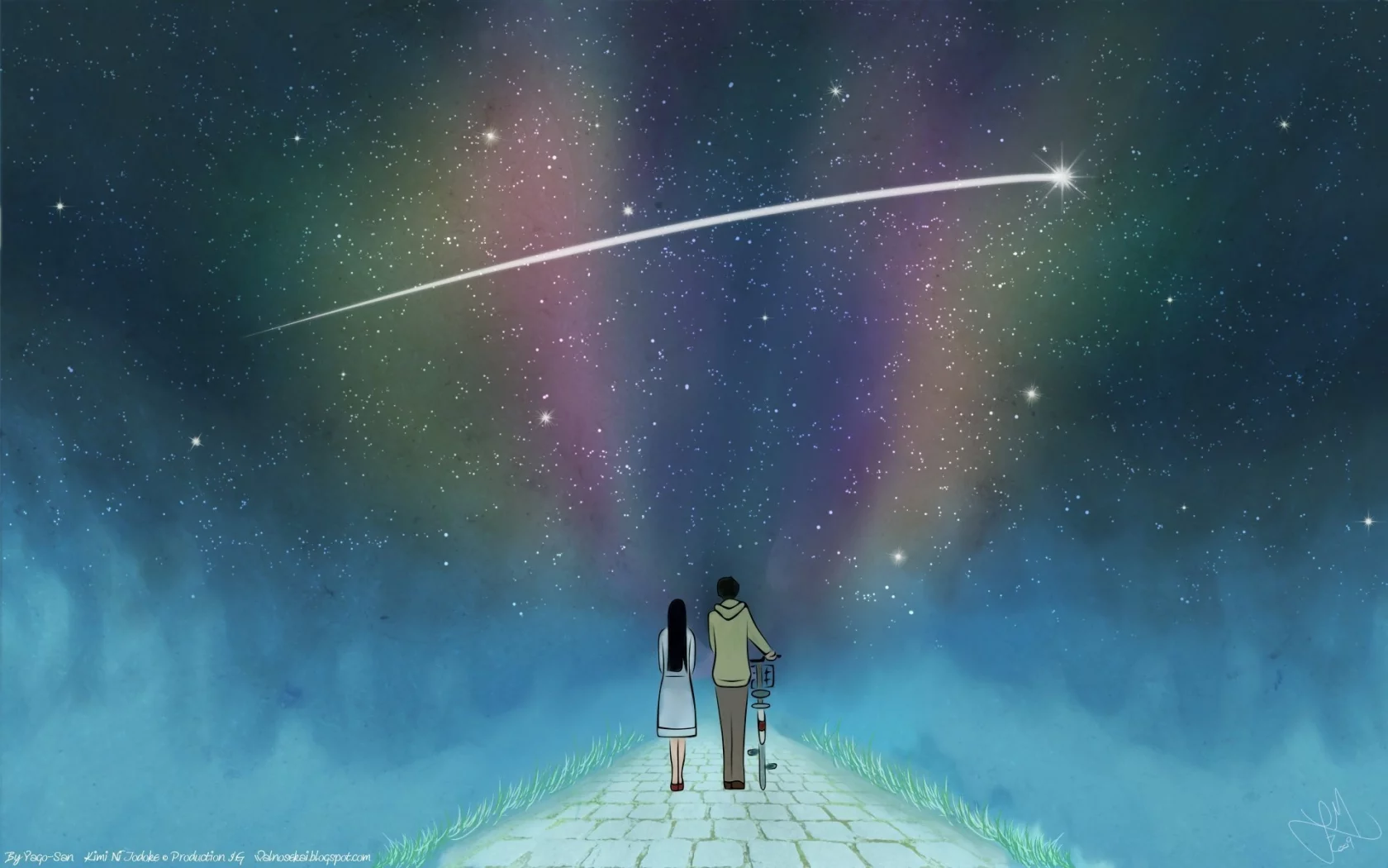 звезды, kimi ni todoke, достучаться до тебя, дотянуться до тебя