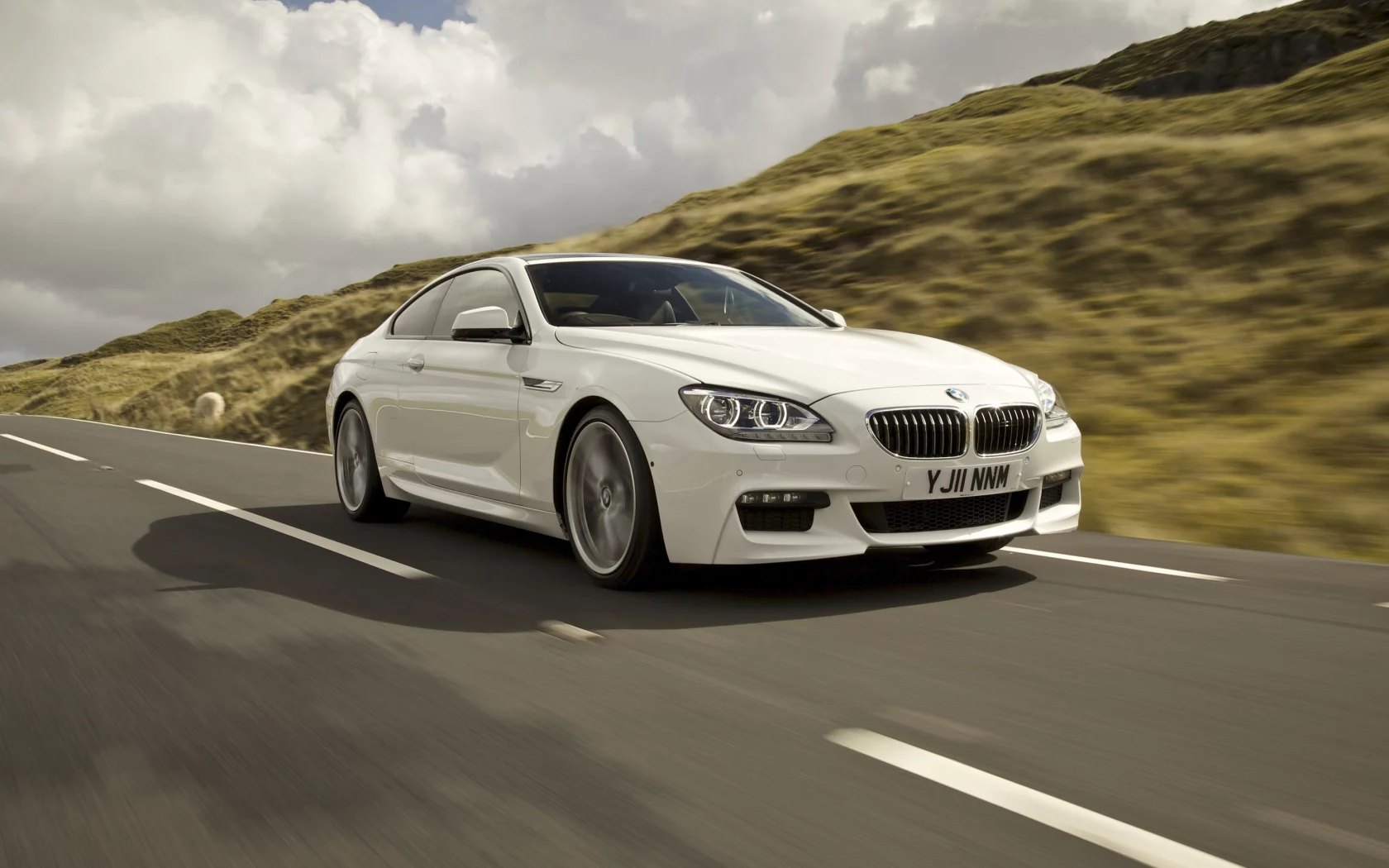 гора, авто, бэха, бумер, купе, обои, series, wallpaper, машина, тачка, bmw, дорога, car, разметка, 6, coupe, бмв