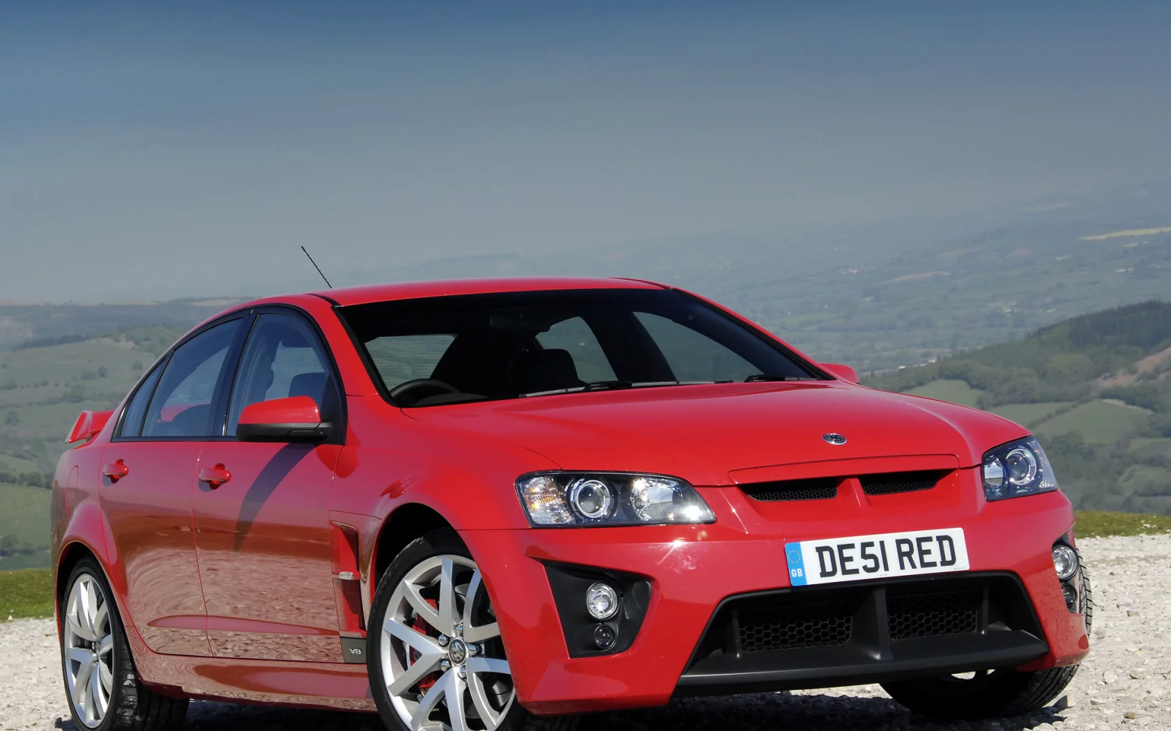 vauxhall, передняя часть, red, vrx8