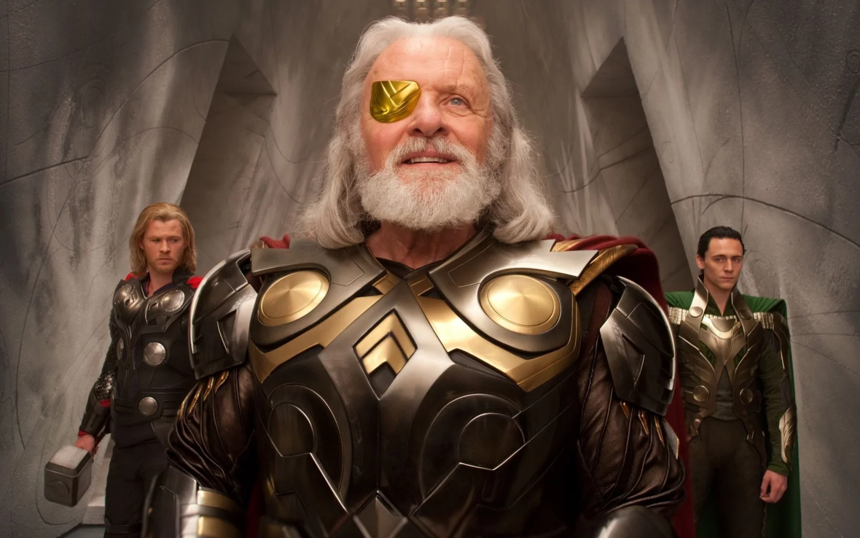 anthony hopkins, энтони хопкинс, тор, крис хемсворт, том хиддлстон, tom hiddleston, chris hemsworth, thor