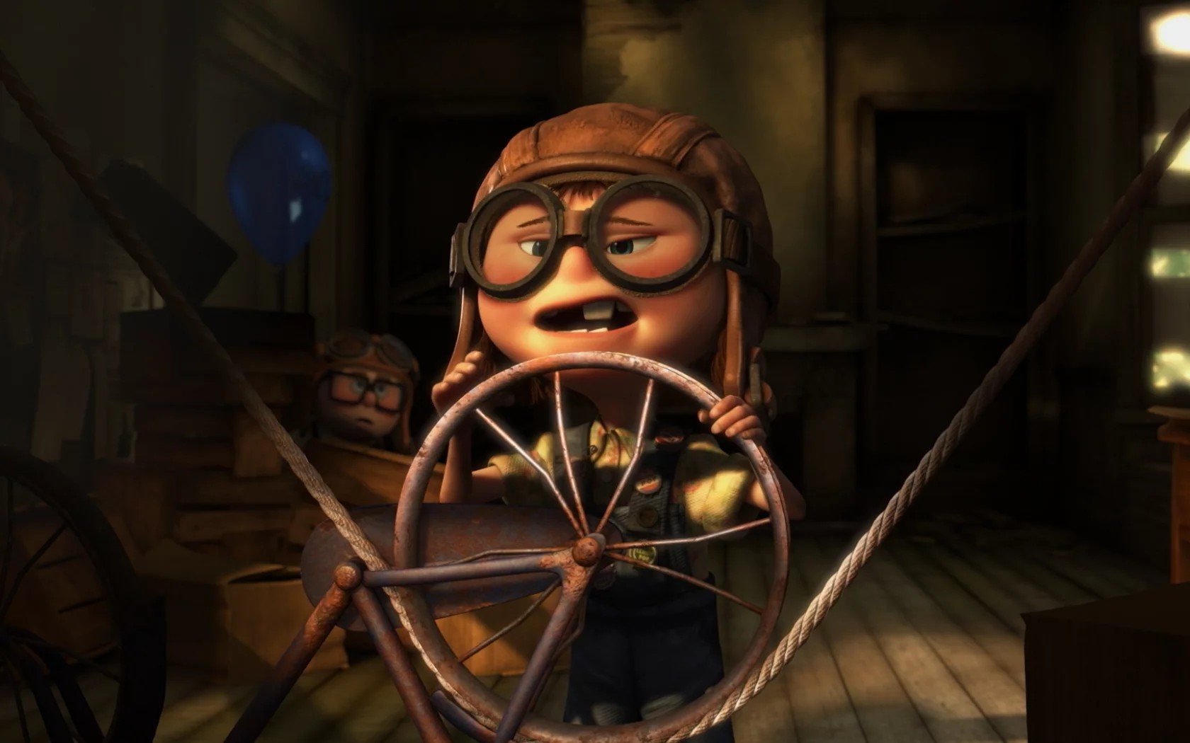 мультфильм, up, элли, pixar, вверх