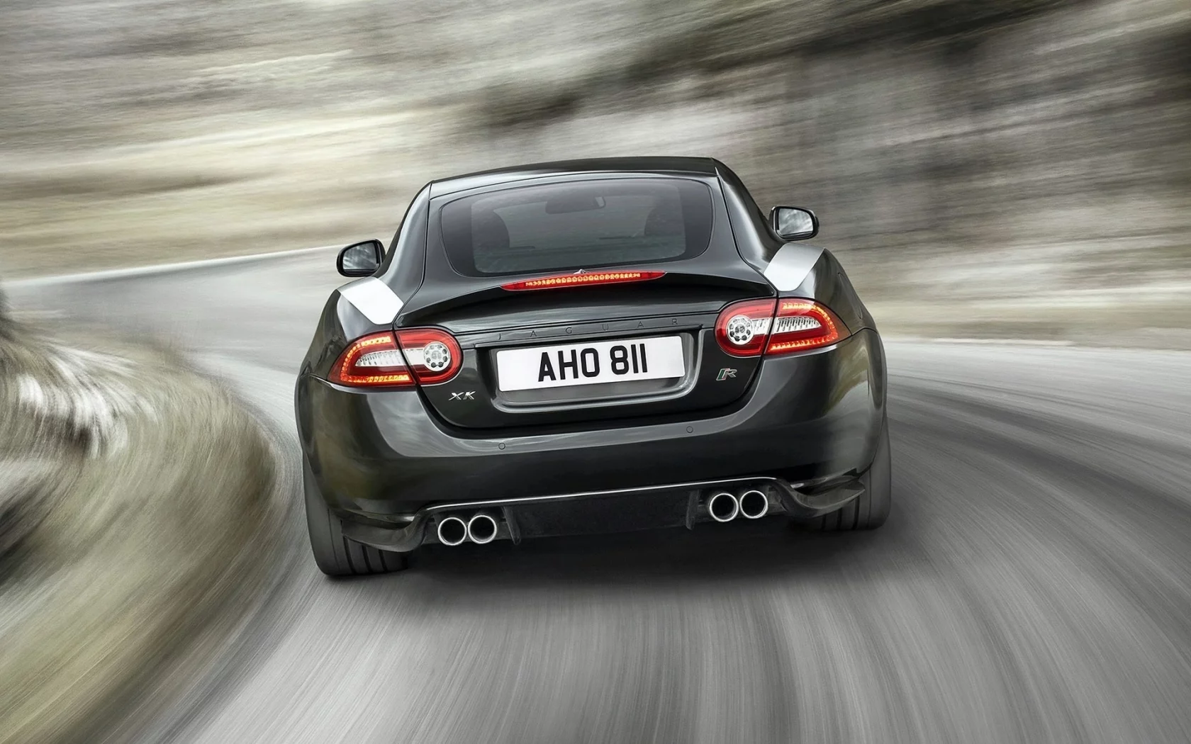 rear, xkr, 2010, jaguar