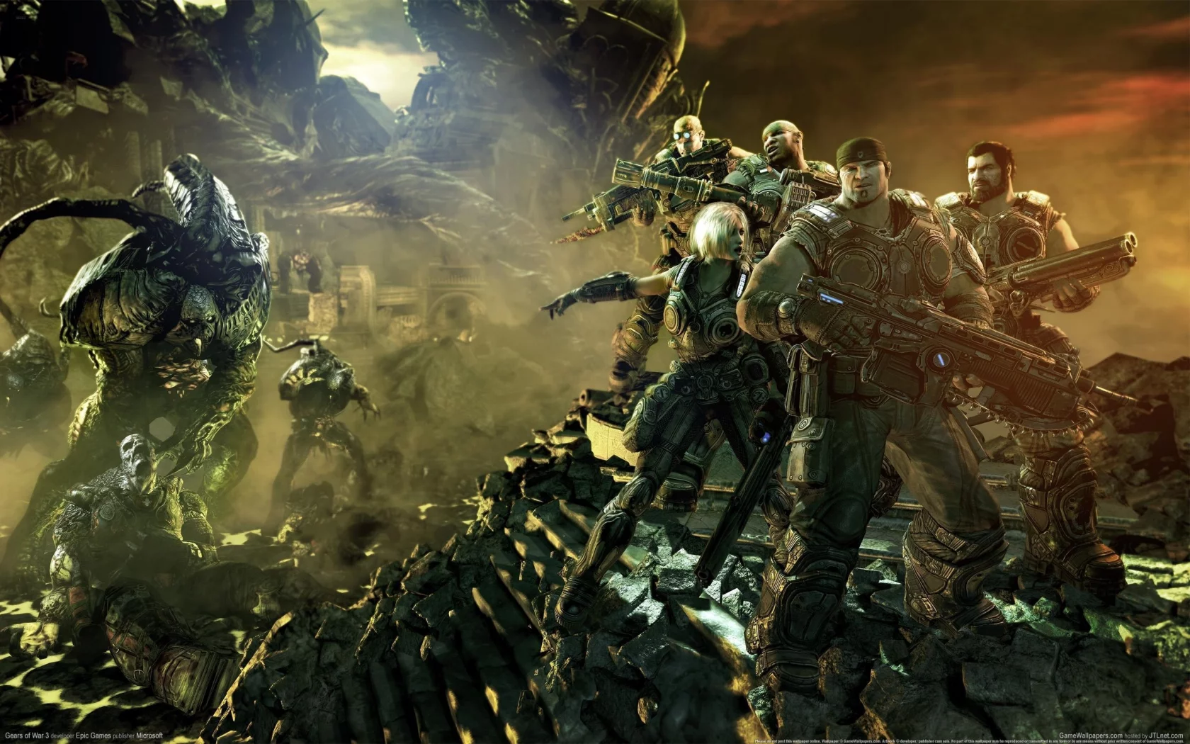 lambent, 3, gears of war, marcus fenix