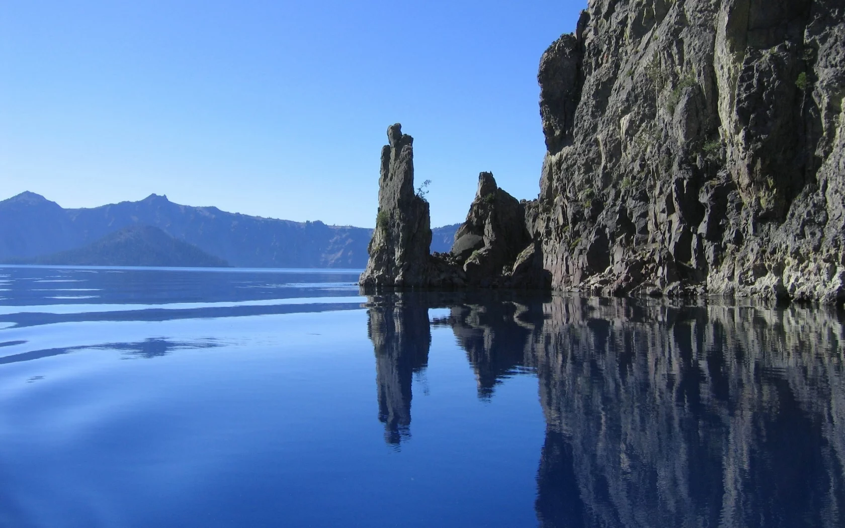 вода, утёс, море, скалы