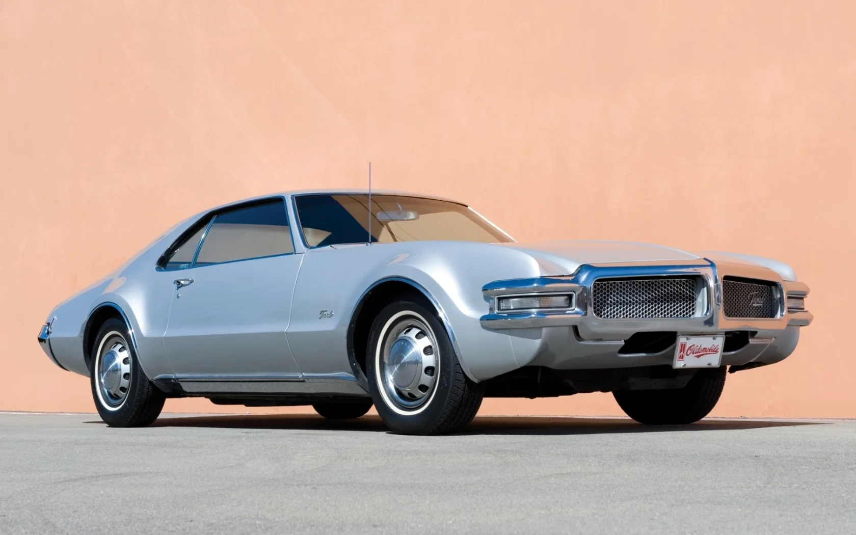 oldsmobile, передок, мускул кар, классика, торонадо, muscle car, toronado, решетка радиатора, хром, 1968, передок, олдсмобиль