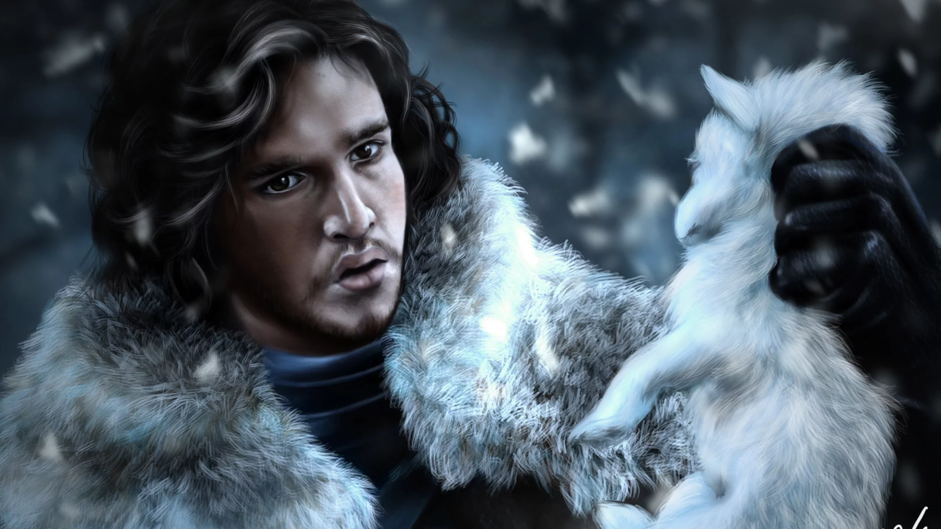 jon snow, game of thrones, парень, игры престолов, лицо, дозор