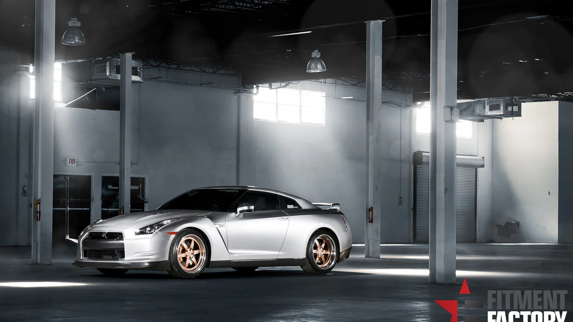 fitment factory, silvery, передняя часть, nissan, ниссан, gt-r, серебристый
