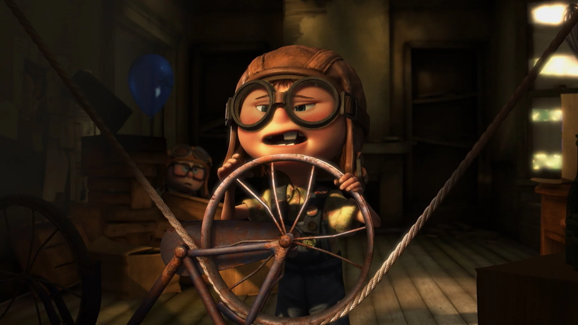 мультфильм, up, элли, pixar, вверх