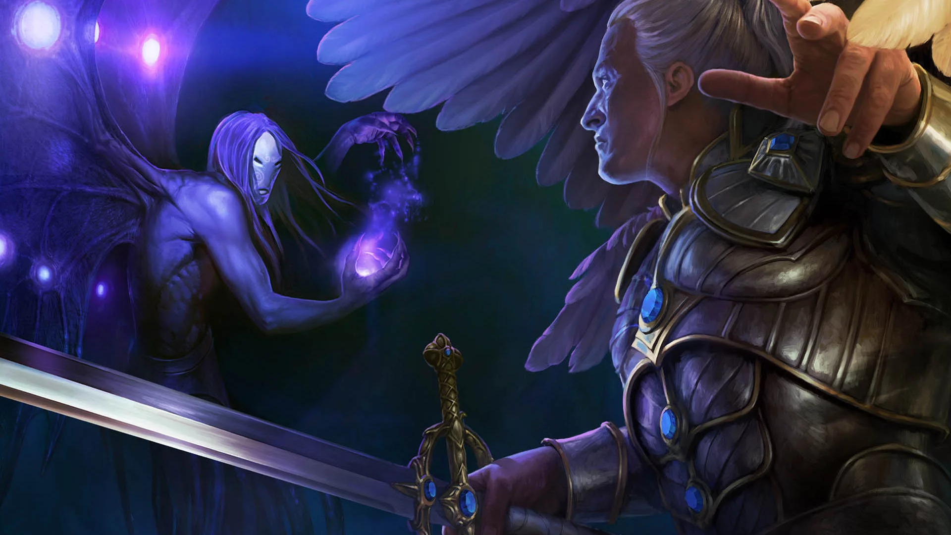 крылья, heroes of might and magic 6, game wallpapers, меч, герои меча и магии 6