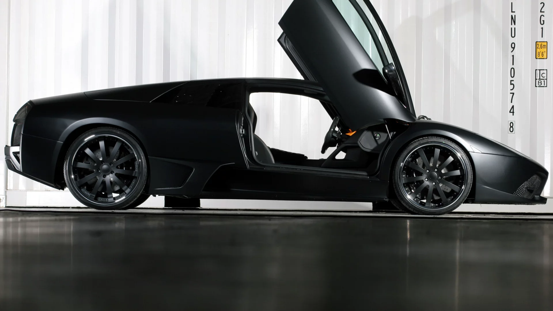 двери, матовый, lamborghini, правый бок, мурселаго, edition, ламбо-двери, unicate, lp 640, murcielago, yeniceri, ламборджини