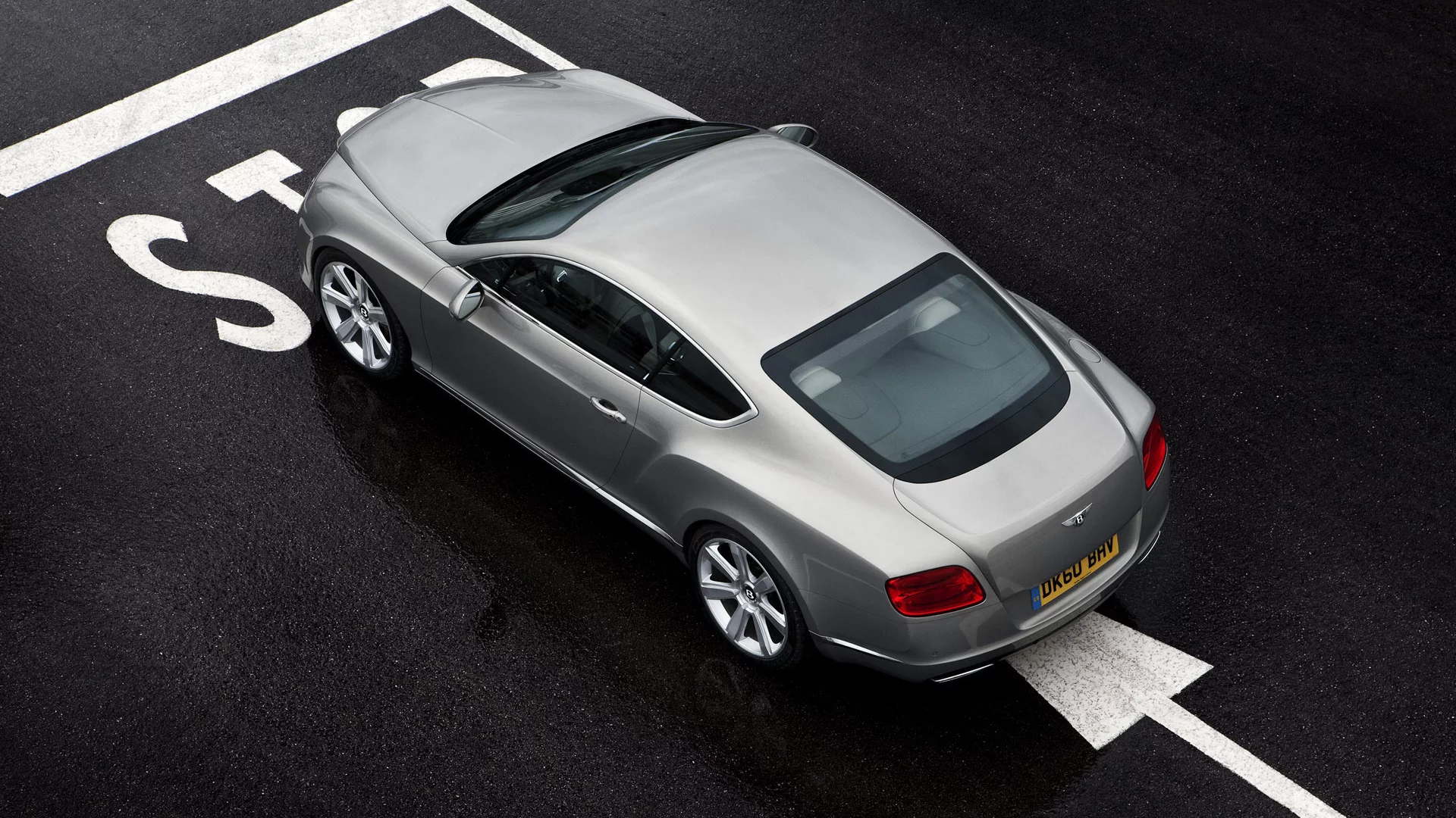 серый, gt, continental, bentley