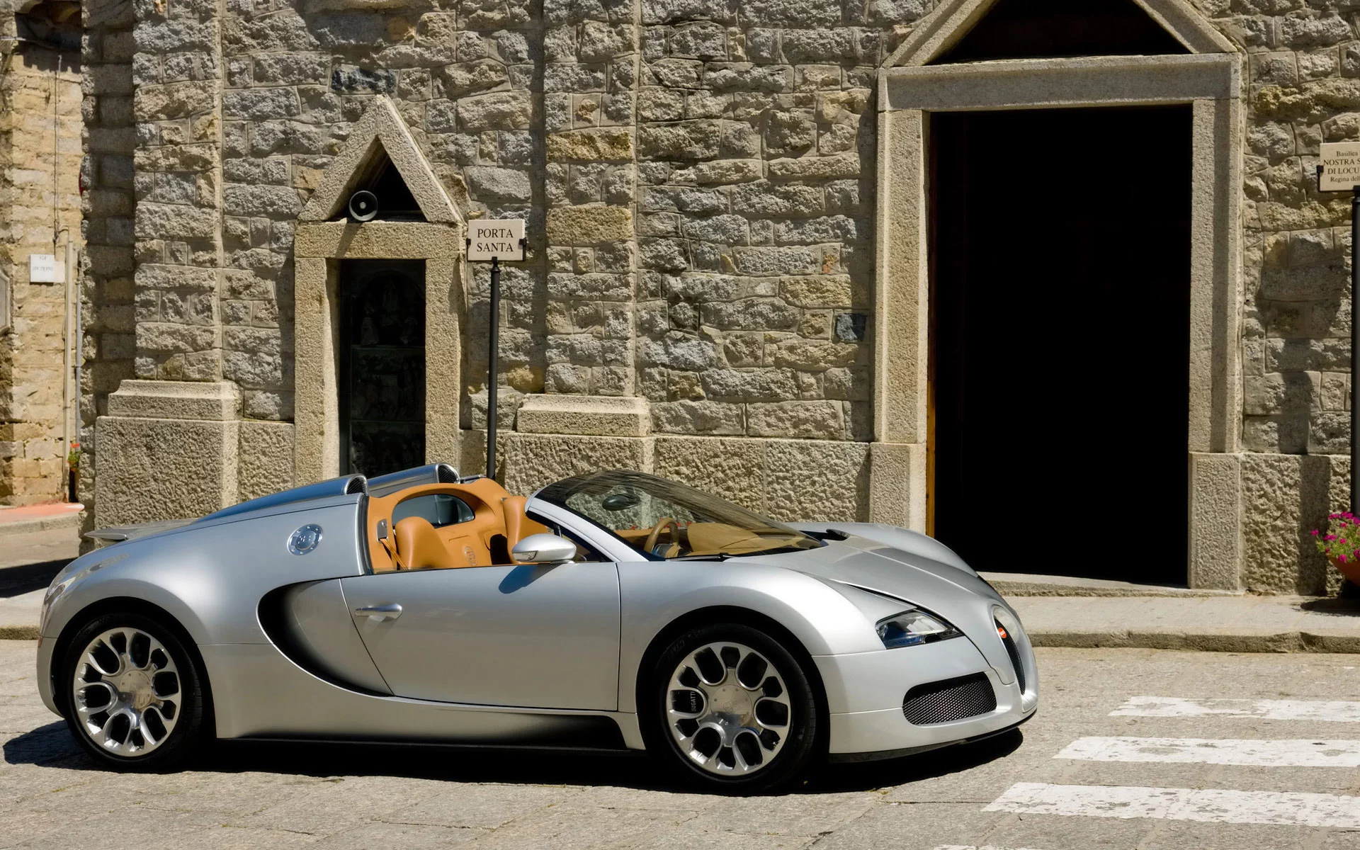 veyron, город, здание, bugatti, кирпич