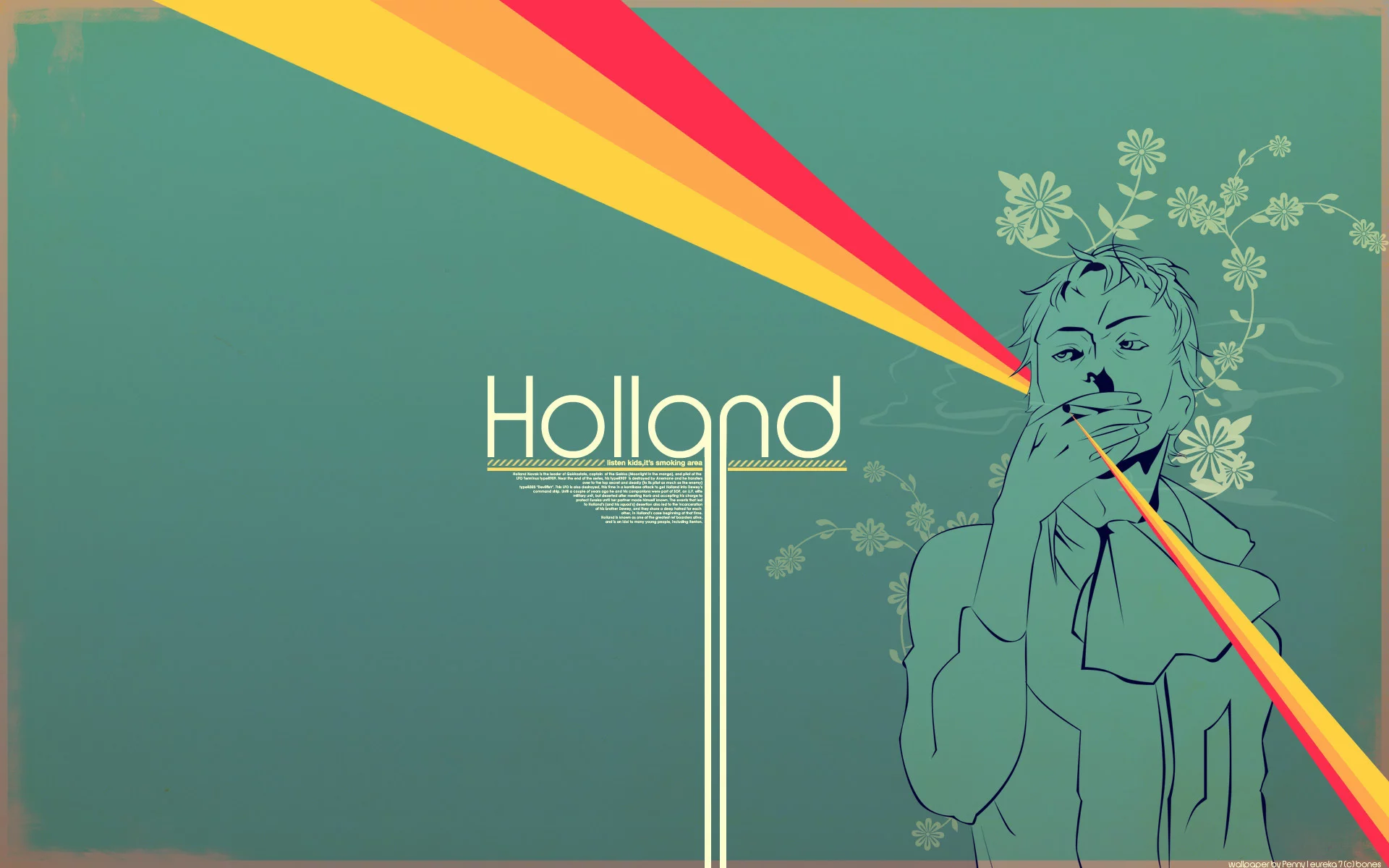 eureka seven, gekko state, leader, holland
