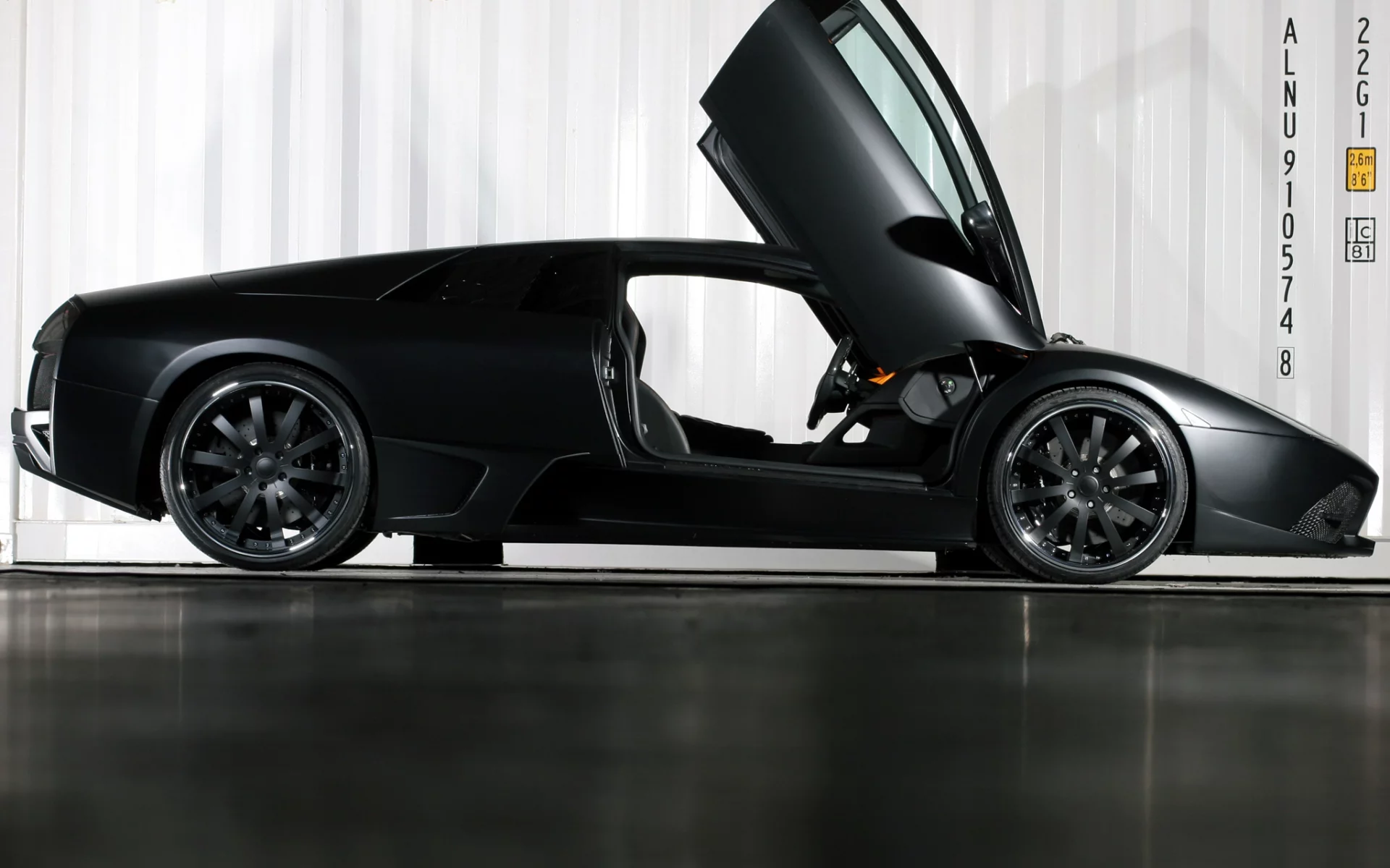 двери, матовый, lamborghini, правый бок, мурселаго, edition, ламбо-двери, unicate, lp 640, murcielago, yeniceri, ламборджини