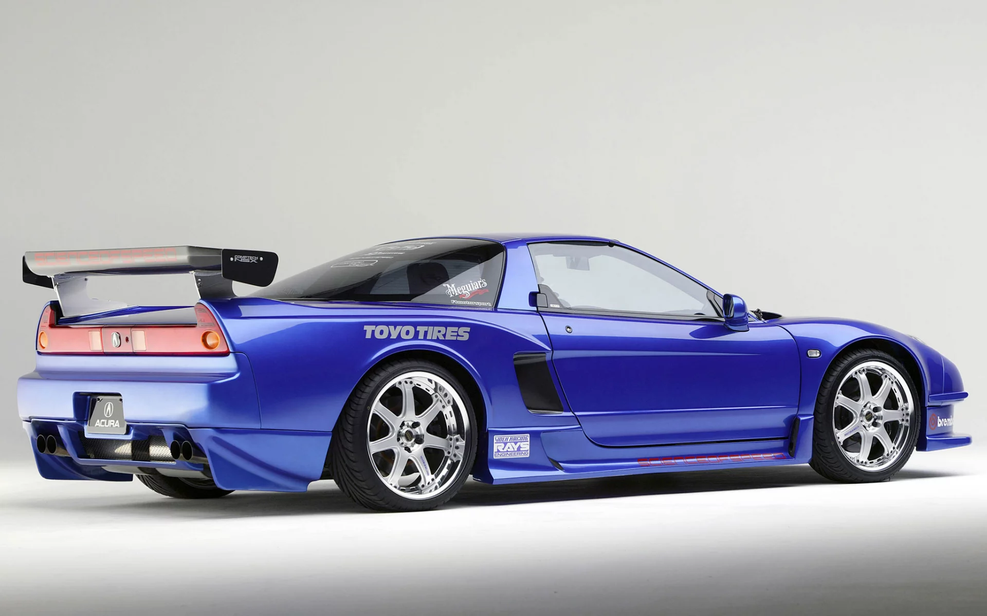 компании, спонсоры, toyo tires, acura, деколи, лейблы, brembo, blue, задняя часть, nsx, by duke tubtim, наклейки, tein, exedy