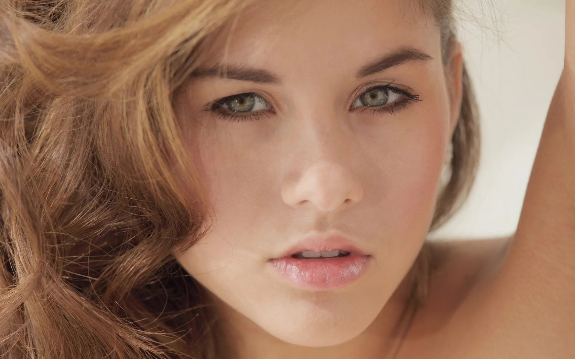 взгляд, губы, shyla jennings, лицо