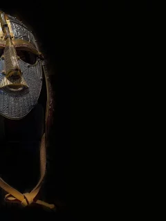 маска, железо, sutton hoo, шлем, чеканка, саттон-ху