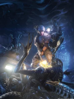 чужие, морпехи, aliens colonial marines