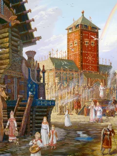 всеволод иванов, русь, радуга над арконой, история, предки